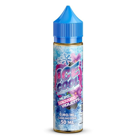 Mûre Sauvage Violette Ice Cool 50ml | E-liquide fruité glacé | Kumo