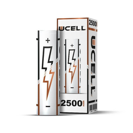 Accu 18650 UCELL 2500mAh 30A - Batterie Vape | Kumo