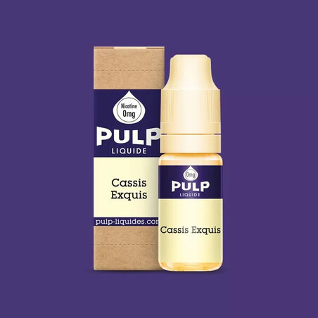 E-liquide Cassis Exquis Pulp 10ml | Fruité authentique | Kumo