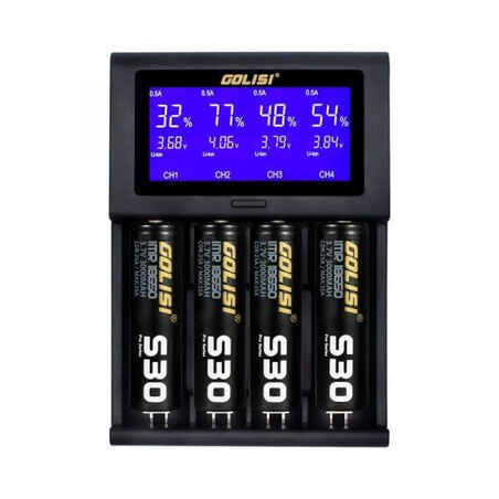 Chargeur Nitecore i4 - 4 Emplacements Accus | Kumo