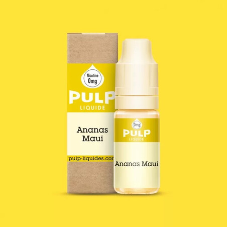 E-liquide ANANAS MAUI PULP 10ML | Saveurs tropicales | Kumo