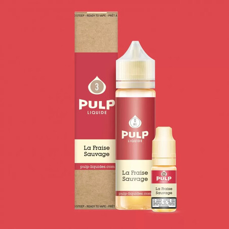 Fraise Sauvage Pulp 60ml - E-liquide Fruité | Kumo