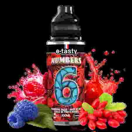 E-liquide NUMBERS 6 mangue fruits exotiques 100ml | Kumo