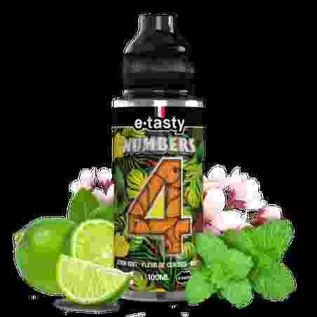 E-liquide NUMBERS 4 ETASTY 100ml - Saveur ananas exotique | Kumo