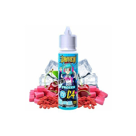 C4 FROZEN SAIYEN 50ML | E-liquide fruité glacé SWOKE | Kumo