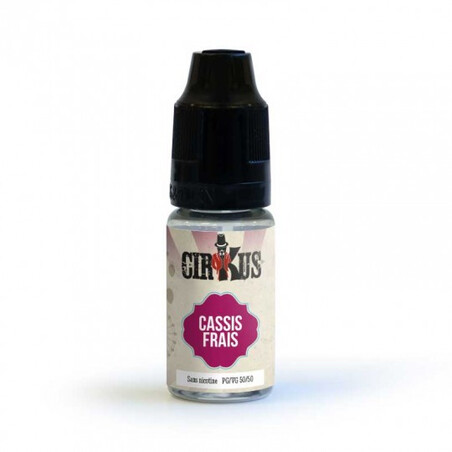 E-liquide Cassis Frais Cirkus VDLV 10ml - Saveur fruitée | Kumo