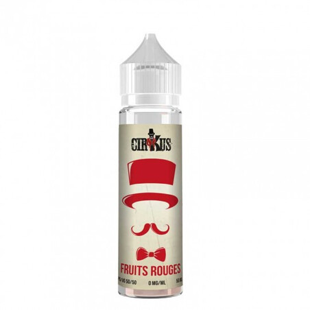 E-liquide FRUITS ROUGES CIRKUS 50ML - Saveurs fruitées intenses | Kumo