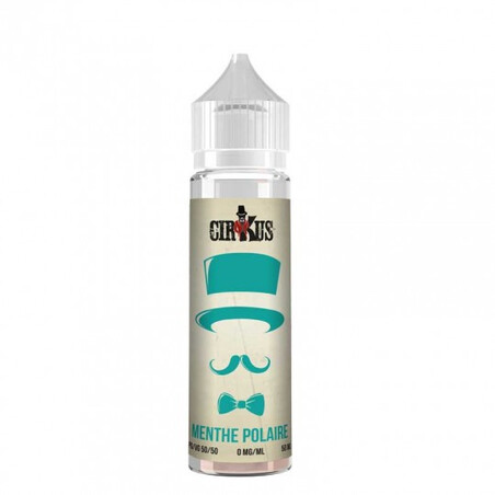 E-liquide Menthe Polaire Cirkus 50ml | Fraîcheur Glaciale | Kumo