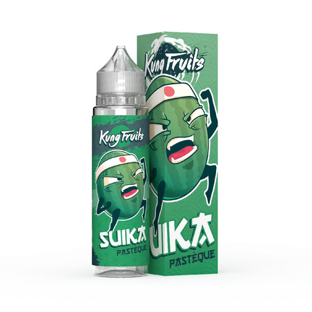 SUIKA KUNG FRUITS E-liquide Pastèque Rafraîchissante 50 ML | Kumo