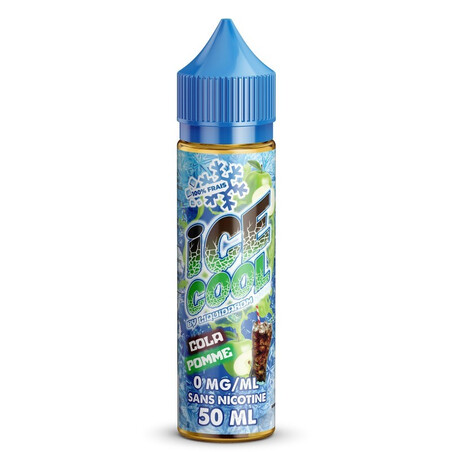 E-liquide Cola Pomme Ice Cool 50ml - Saveur glacée fruitée | Kumo