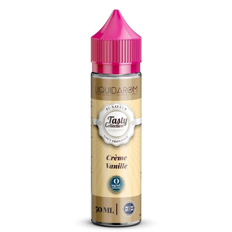 E-liquide Crème Vanille Tasty Collection 50ml | Liquidarom | Kumo