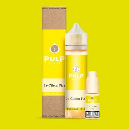 Citron Fizz Pulp 60ml - E-liquide Fruité | Kumo