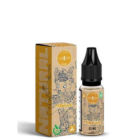 E-liquide Mangue Natural Curieux 10ml | Saveur fruitée | Kumo