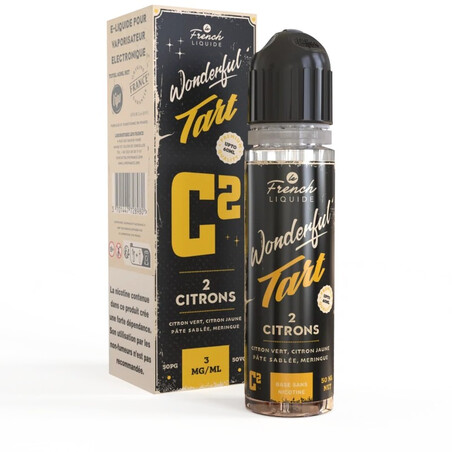 E-liquide 2 Citrons Wonderful Tart French Liquide 50ml | Kumo