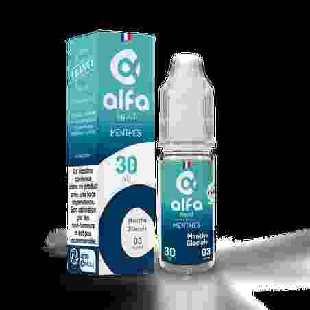 Menthe Glaciale Alfaliquid 10ml - E-liquide Frais | Kumo