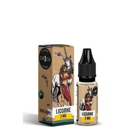Licorne Astrale Curieux 10ml - E-liquide fruité gourmand | Kumo