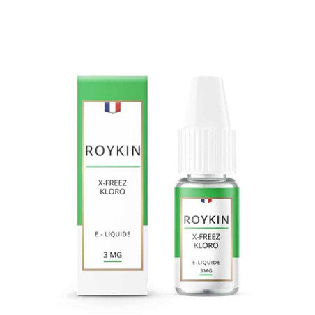 XFREEZ KLORO Roykin 10ml | E-liquide Menthe Glacée | Kumo
