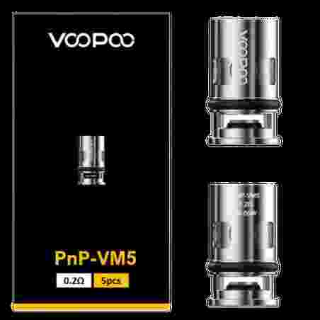 Résistance PNP VM5 VOOPOO 0.2Ω pour inhalation directe | Kumo