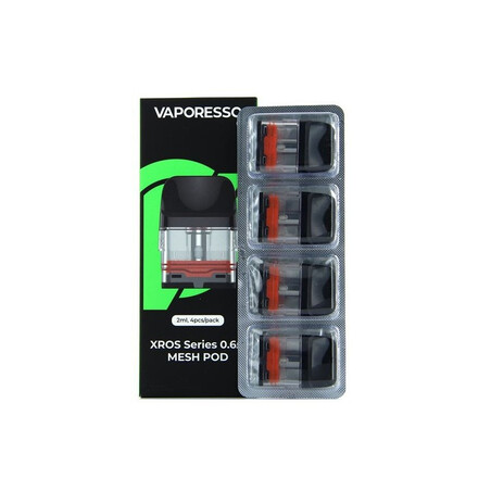Cartouches Xros Vaporesso | Pack de 4 pour pod Xros | Kumo