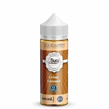 Crème Caramel 100ml Tasty Collection - E-liquide Gourmand | Kumo