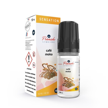 E-liquide Café Moka French Liquide 10ml - Arôme gourmand | Kumo