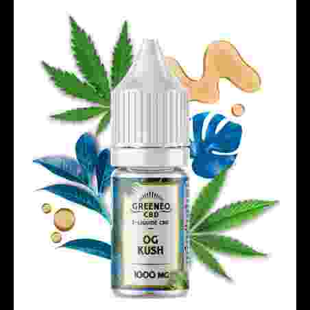 Huile Sublinguale OG Kush CBD Greeneo 10ml Premium | Kumo