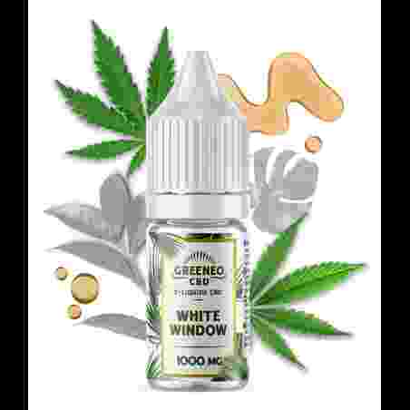 E-liquide White Window CBD Greeneo 10ml | Saveur premium | Kumo