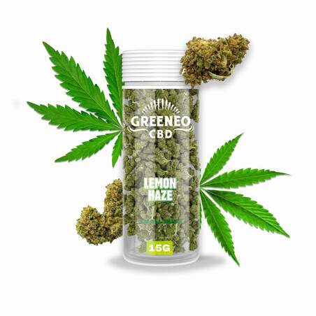 Fleur CBD Lemon Haze 15g Greeneo - Arômes Citronnés | Kumo