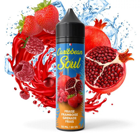 E-liquide Fraise Framboise Grenade Frais Bobble 50ml | Kumo