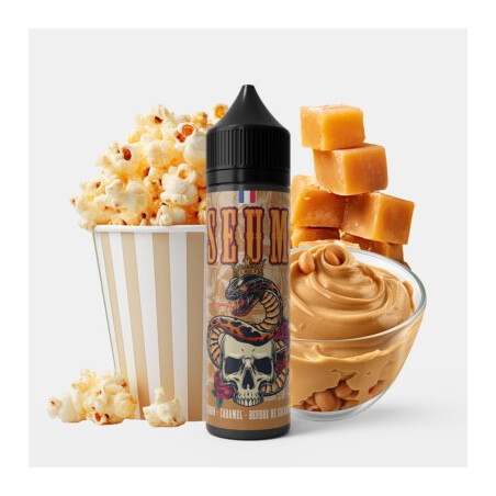 Popcorn Caramel Cacahuètes Seum Bobble 50ml | Kumo