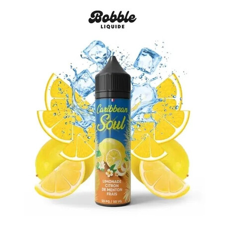 Limonade Citron Menton Frais Caribbean Soul Bobble 50ml | Kumo