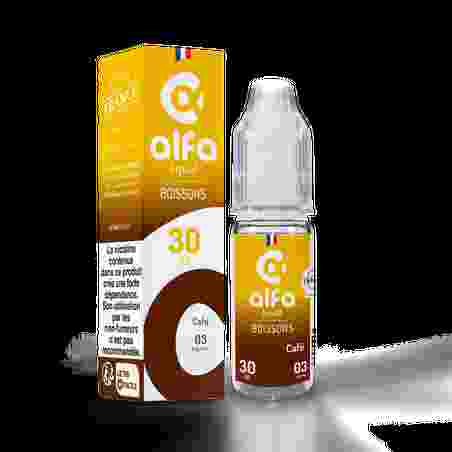 Café Boissons Alfaliquid 10 ml - E-liquide Français | Kumo