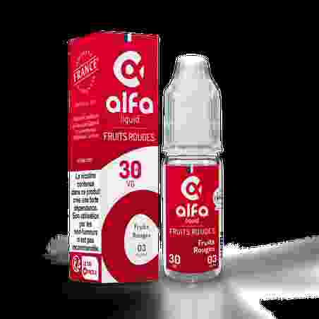 E-liquide Fruits Rouges Fruités Alfaliquid 10ml | Kumo