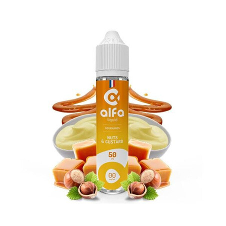 Nuts & Custard Alfaliquid 50ml - E-liquide Gourmand | Kumo
