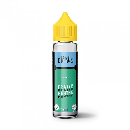 Fraise Menthe Cirkus VDLV 50ml - E-liquide Français | Kumo