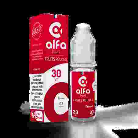 E-liquide Fraise Fruités Alfaliquid 10ml - Saveur fruitée | Kumo
