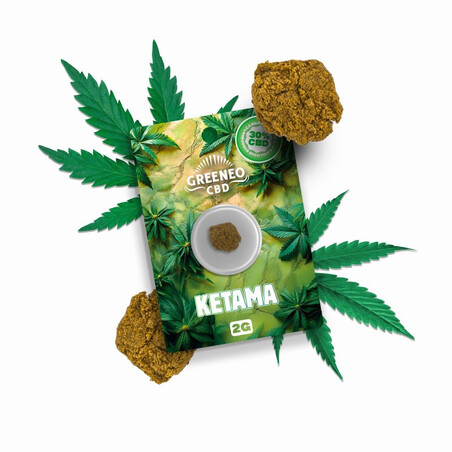 Résine CBD Supreme Ketama 2g GreenFactory | Kumo