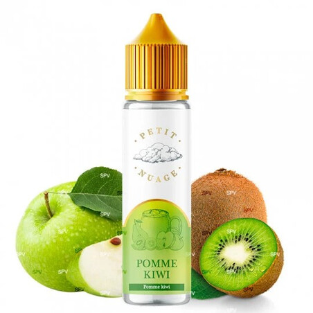 E-liquide Pomme Kiwi Petit Nuage 60ml | Fruité Rafraîchissant | Kumo
