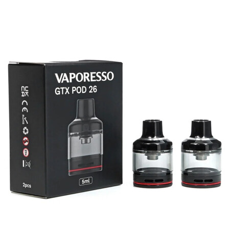 Cartouche GTX 80 Pod 26 Vaporesso (x2) | Kumo