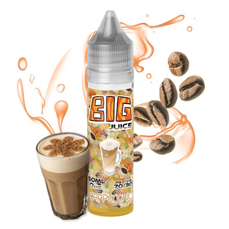Cappuccino Big Juice 50ml - E-liquide Café | Kumo