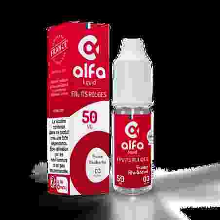 E-liquide Fraise Rhubarbe Alfaliquid 10ml Fruité | Kumo
