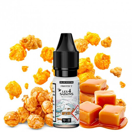 E-liquide Popcorn Caramel Protect Salt 10ml | Kumo Vape