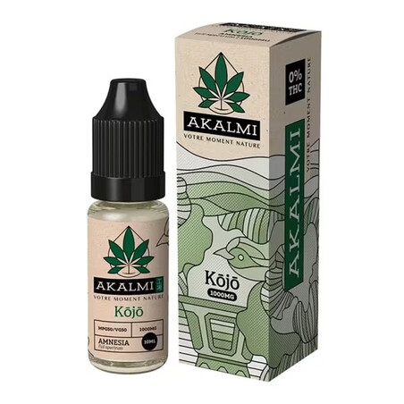 E-liquide CBD KOJO Akalmi Greeneo 10ml Full Spectrum | Kumo