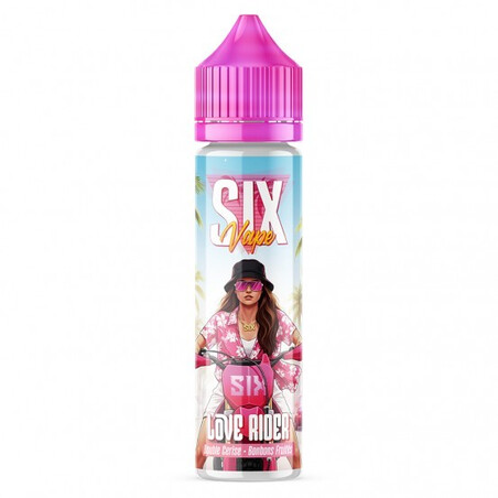 Love Rider Six Vape 50ml - E-liquide Fruité Premium | Kumo