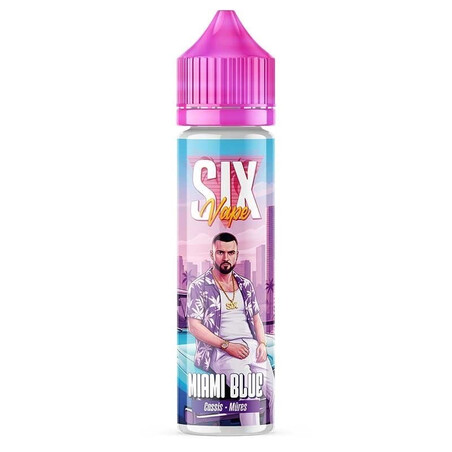 Miami Blue Six Vape 50ml - E-liquide Fruité Tropical | Kumo