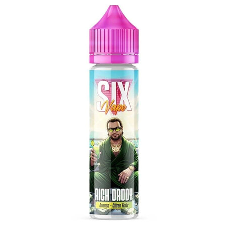 Rich Daddy Six Vape 50ml - E-liquide Fruité Gourmand | Kumo