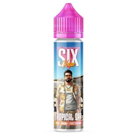 Tropical Sky Six Vape 50ml - E-liquide Fruits Exotiques | Kumo