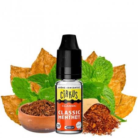 Arôme Menthe Classic CIRKUS VDLV 10ml - Concentré DIY | Kumo