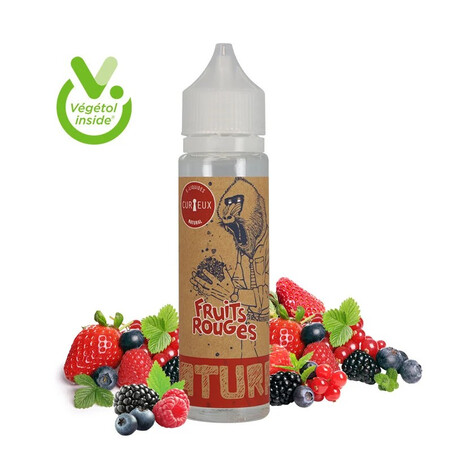 E-liquide Fruit Rouge Natural Curieux 50ml | Kumo